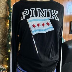 PINK Victoria's Secret Black Long Sleeve